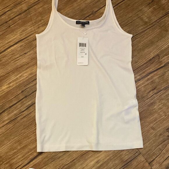 NWT Eileen Fisher Women's Silk Camisole Tank Top White Size 2P - Picture 1 of 6